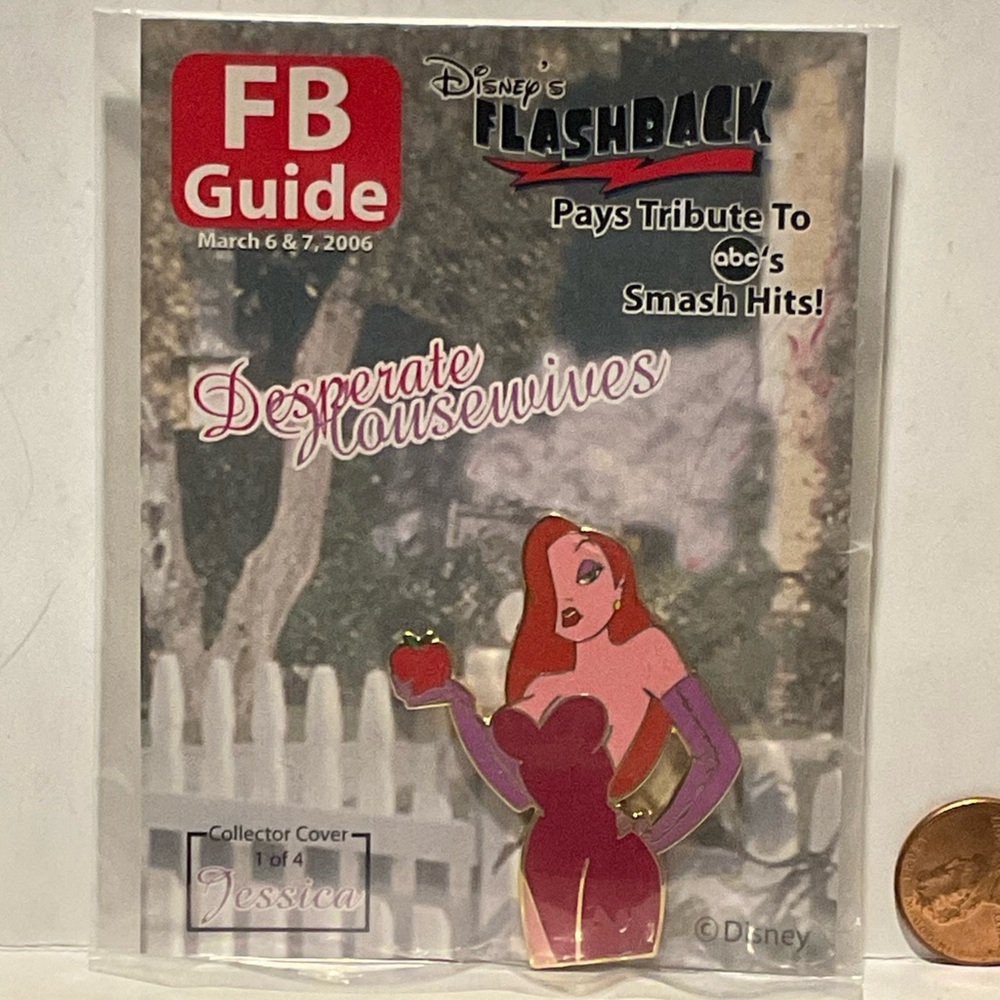 Disney Jessica from Roger Rabbit Flashback Pin Desperate Housewives